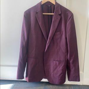 Men's Purple Blazer